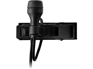 AKG LC617 MD Black - Miniatur-Ansteckmikrofon, Kugel-Charakteristik, Farbe: schwarz, unempfindlich g