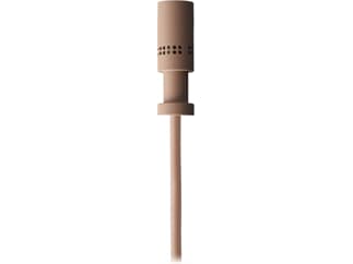 AKG LC81 MD Beige - Miniatur-Ansteckmikrofon, Nieren-Charakteristik, Farbe: Beige, unempfindlich geg