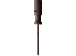 AKG LC81 MD Cocoa - Miniatur-Ansteckmikrofon, Nieren-Charakteristik, Farbe: Cocoa, unempfindlich geg