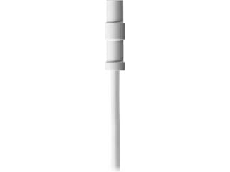 AKG LC82 MD White - Miniatur-Ansteckmikrofon, Kugel-Charakteristik, Farbe: Weiß, unempfindlich gegen