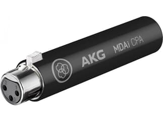 AKG MDAi CPA - Harman Connected PA XLR-Adapter für  dynamische Mikrofone. Ermöglicht die Anbindung be