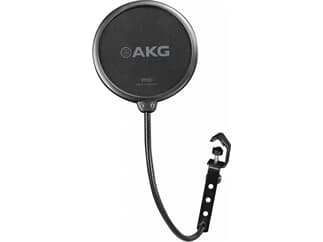 AKG PF80 - Universal Poppschutz für Vokal-Recording Mikrofone. Doppelter Nylonschirm mit 13 cm Durch