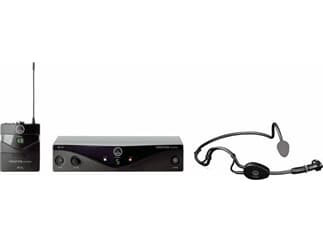 AKG PW45 Sport Set - BA - Funksystem für Sprache und Gesang mit Kopfbügelmikrofon C544L,Taschensende