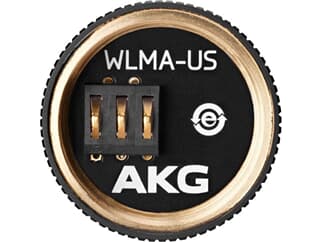 AKG WLMA-US - Adapter für DHT800 Handsender, ermöglicht die Verwendung von Wechselköpfen anderer Her