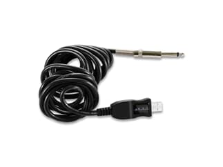 ART TCONNECT 1/4"Jack to USB cable, (Guitar,Bass,Line to USB)