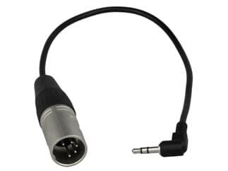 Astera DMX Adapter Kabel für ART7 3.5" Stereo-Miniklinke auf 5-pol XLR (male).