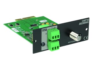 AUDAC DMP42 - SourceCon™ DAB/DAB+/FM-Tuner Modul mit RDS, (optional erhältliche Außen