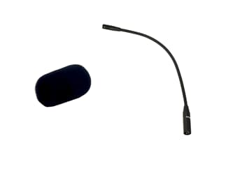 AUDAC MWS05/B - Windschutz für APM Paging-Mikrofone, schwarz
