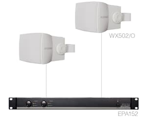 Audac PURRA5.2E - weiß - Outdoor Lautsprecher-Set (2 x WX502/O + EPA152)