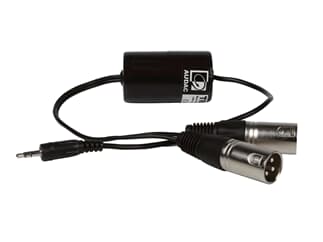 AUDAC TR2080 - Audio Übertrager zur galvanischen Trennung von Line Signalen, 3,5mm-St