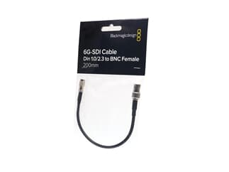 Blackmagic Design BNC-Kabel Din 1.0/2.3 auf BNC-Buchse Female