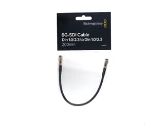 Blackmagic Design BNC-Kabel Din1.0/2.3 auf Din1.0/2.3, 20cm