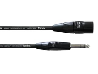 Cordial INTRO CIM 3 MV - 3,0 m, REAN XLR male / Klinke 6,3 mm stereo