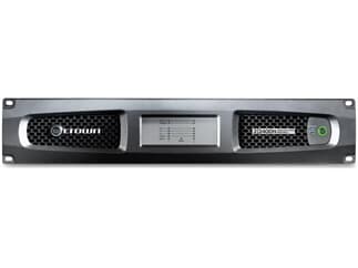 Crown DCi 2 2400N Netzwerkfähiger, digitaler 2-Kanal Installationsverstärker mit 2.400 Watt je Kanal an 4 Ohm, 70/100 Volt fähig