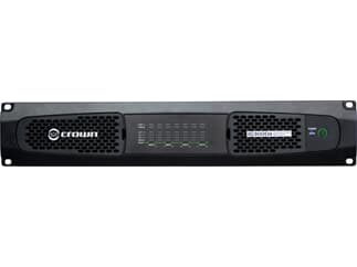 Crown DCi 8 300DA - Digitaler 8-Kanal Installationsverstärker mit Dante-Netzwerkanbindung, 300 Watt je Kanal an 4/8 Ohm sowie an 70/100 Volt.