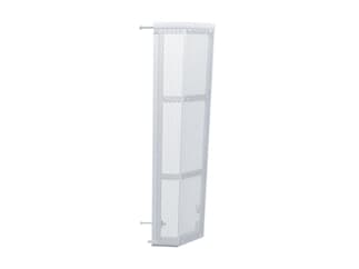 Litec CWB-90C Crowd Barrier 90° Compensator for Acces Gate Verbindungsmodul zw.zwei Check Points oder Zugang-St.Mod.