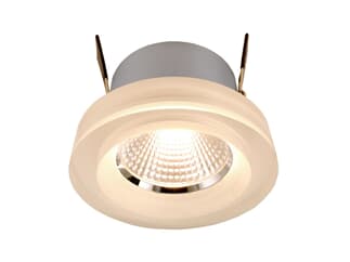 Deko-Light - Deckeneinbauleuchte - COB 68 Acryl, 6,5 W, 2700 K, Silber