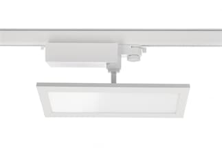 Deko-Light 3-Phasenleuchte - Panel Track Light, 20 W, 3000 K, Weiß