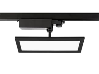 Deko-Light 3-Phasenleuchte - Panel Track Light, 20 W, 3000 K, Schwarz