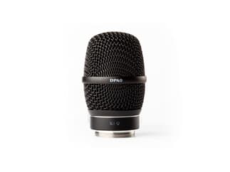 DPA 2028-B-SL1 - 2028 Supercardioid Vocal Mic, SL1 Adapter (Shure/Sony/Lectrosonics), schwarz