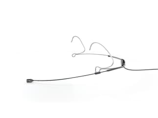 DPA 4488 CORE Directional Headset Mic, Black, 3-pin LEMO