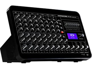 Dynacord PM 502, Powered Mixer mit 5 Mic/Line und 3 Stereo-Kanälen, 2 x 450 W RMS / 4