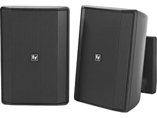 Electro-Voice EVID-S5.2B Speaker 5” cabinet 8 Ohm schwarz, paarweise