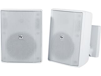 Electro-Voice EVID-S5.2W Speaker 5” cabinet 8 Ohm weiß, paarweise