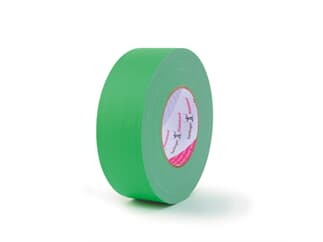 Gerband Gaffer Tape 258 grün, matt, Topqualität aus Textil, 50mm breit, 50m lang