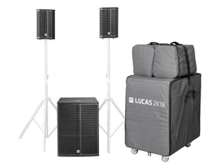 HK Audio LUCAS 2K18 System inkl. ROLLER BAG