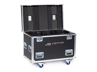 JB-Lighting Sparx30 2-fach Flightcase von Amptown mit Sip-Einsatz