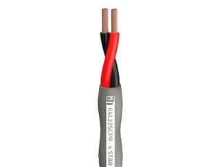 Adam Hall Cables 4 STAR L 225 CPR - Loudspeaker cable 2 x 2.5 mm² Indoor installation cable LSZH Class: Eca