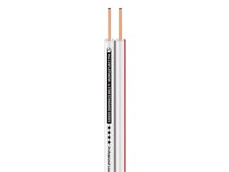 Adam Hall Cables 4 STAR L 225 FLAT SNOW - Loudspeaker cable 2 x 2.5 mm² Flat