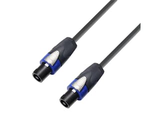 Adam Hall Cables K5 S 425 SS 0040 - Speaker Cable 4 x 2.5 mm² Neutrik Speakon 4-pole to Speakon 4-pole 0.4 m