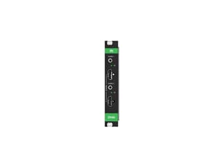 Kramer MC3-2HAi - 2–Kanal 4K60 HDMI Eingangskarte mit analogen Audio–Schnittstellen