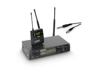 LD Systems WIN 42 BPG B 5 - Wireless Microphone System with Belt Pack and Guitar Cable band 5 516 - 558 MHz