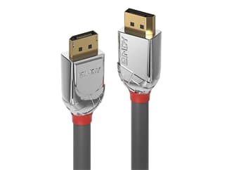 LINDY 36301 1m DisplayPort 1.4 Kabel, Cromo Line - DP Stecker an Stecker