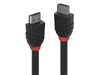 LINDY 36470 0.5m High Speed HDMI Kabel, Black Line - HDMI Stecker an Stecker