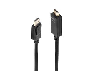 LINDY 36920 0.5m DisplayPort an HDMI 10.2G Kabel - Zum Anschluss eines DisplayPort-Ge
