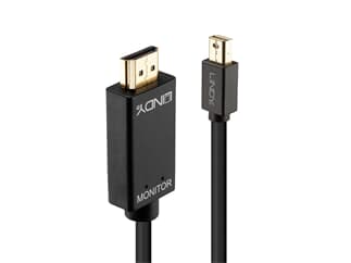 LINDY 36925 0.5m Mini DisplayPort an HDMI 10.2G Kabel - Zum Anschluss eines Mini Disp
