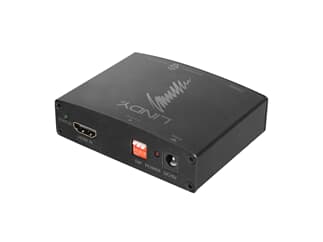 LINDY 38167 HDMI 4K Audio Extractor - Extrahiert Stereo- oder Mehrkanal-Audio aus ein