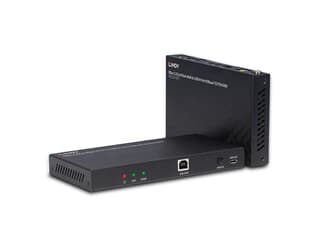 LINDY 38343 100m HDBaseT KVM Extender, HDMI 4K60, Cat.6, IR & RS-232 - Erweitert die