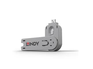 LINDY 40624 Schlüssel für USB Port Schloss, weiß - für No. 40454 und 40464