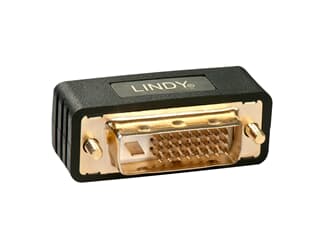 LINDY 41098 DVI-D Port Saver / Steckeradapter PREMIUM M/F - Schützt DVI Ports vor Bes