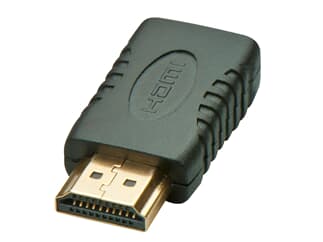 LINDY 41208 HDMI Mini an HDMI Adapter Typ C(female) / A(male) - HDMI-Kupplung Typ C