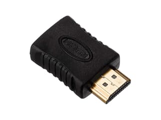 LINDY 41232 HDMI NON-CEC Adapter Typ A M/F - Kurzer Adapter ohne Kabel blockiert HDMI