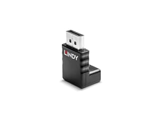 LINDY 41366 DisplayPort 1.2 Adapter, nach unten gewinkelt - 90° Adapter, Stecker an K