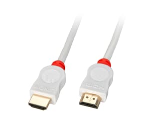 LINDY 41410 HDMI HighSpeed Kabel weiß 0,5m - HDTV & HDCP kompatibel