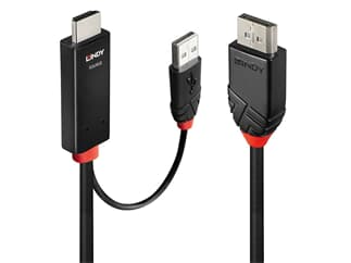LINDY 1m HDMI an DisplayPort Adapterkabel