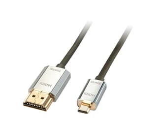 LINDY 41678 CROMO® Slim High-Speed-HDMI®-Kabel A/D 3m - mit Ethernet